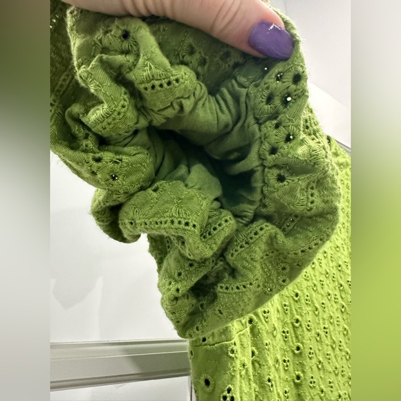 Free People Green Mini Dress - Picture 4 of 9